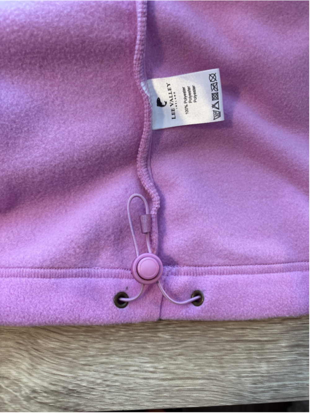 Lee Valley Of Ireland Fleece Vest Womens Size L Pink Purple Outdoor Gorpcore - Picture 10 of 11